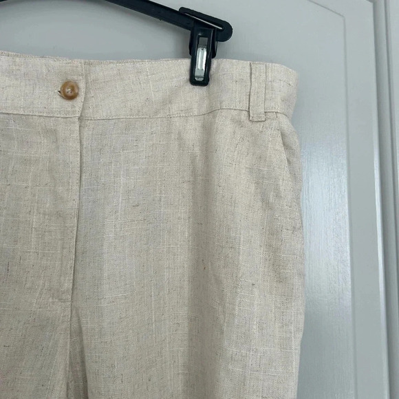 Santa Barbara Linen Blend Shorts Jorts size large NWT - Picture 8 of 13
